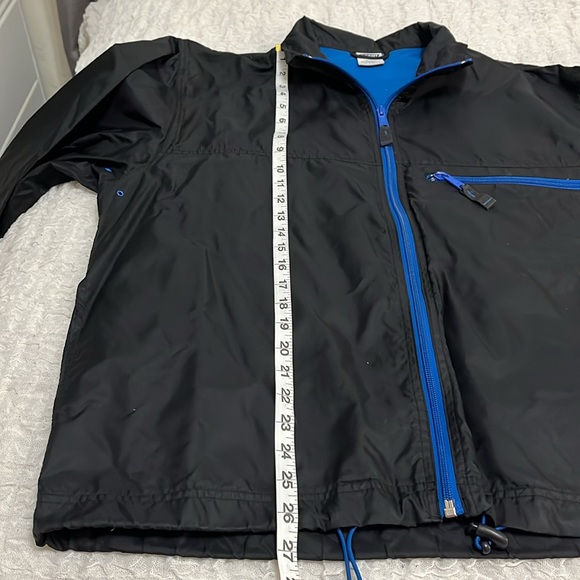 NWOT. Old Navy Ladies WindbreakerBlack & Blue Trim  Size Small. - Picture 14 of 16